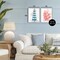 Stupell Industries Beach Umbrella & Coral Branch 2pc Framed Giclee Set, design by Matthew Piotrowicz